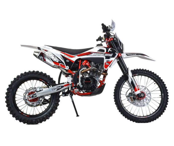 Мотоцикл Кросс Motoland XT300 HS (175FMM 4V) красный