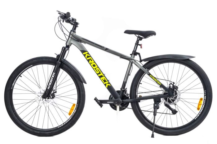 Велосипед 27.5" KROSTEK LEVEL 2701 (рама 19'') серый
