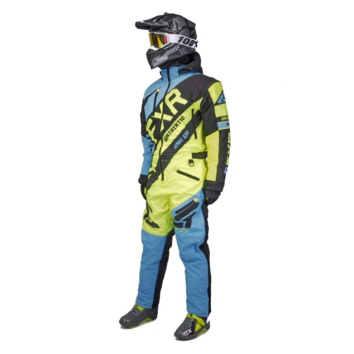 Комбинезон для снегохода FXR CX №7 sky-blue (текстиль) (XL)