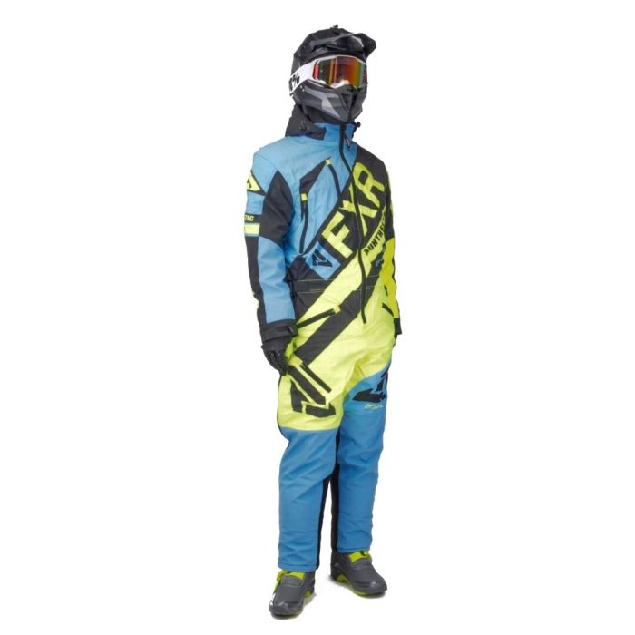Комбинезон для снегохода FXR CX №7 sky-blue (текстиль) (XXL)