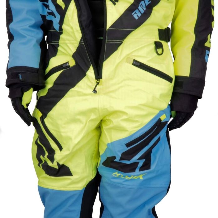 Комбинезон для снегохода FXR CX №7 sky-blue (текстиль) (XXL)