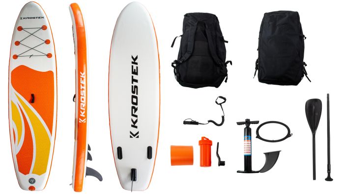 Sup-board двухслойный №2 Orange/Yellow (10.6FT)