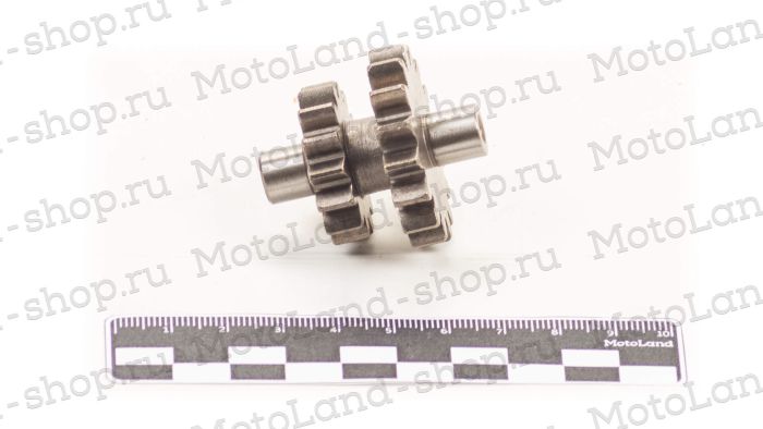 Шестерня малая двойная редуктора стартера 163FML (CG200-A) 167FML-3 (CG200D-B) 167FMM (CG250)