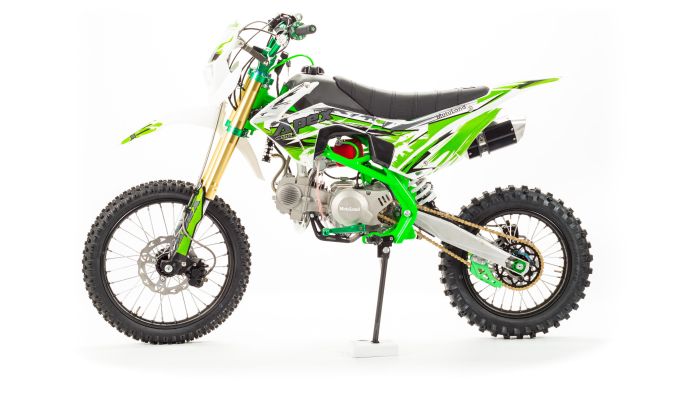 Питбайк Motoland APEX125 E зеленый